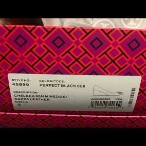 Unworn Tory Burch wedge